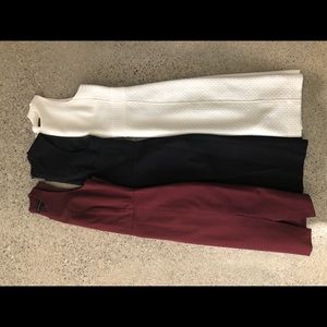 3x Structured Midi Dresses